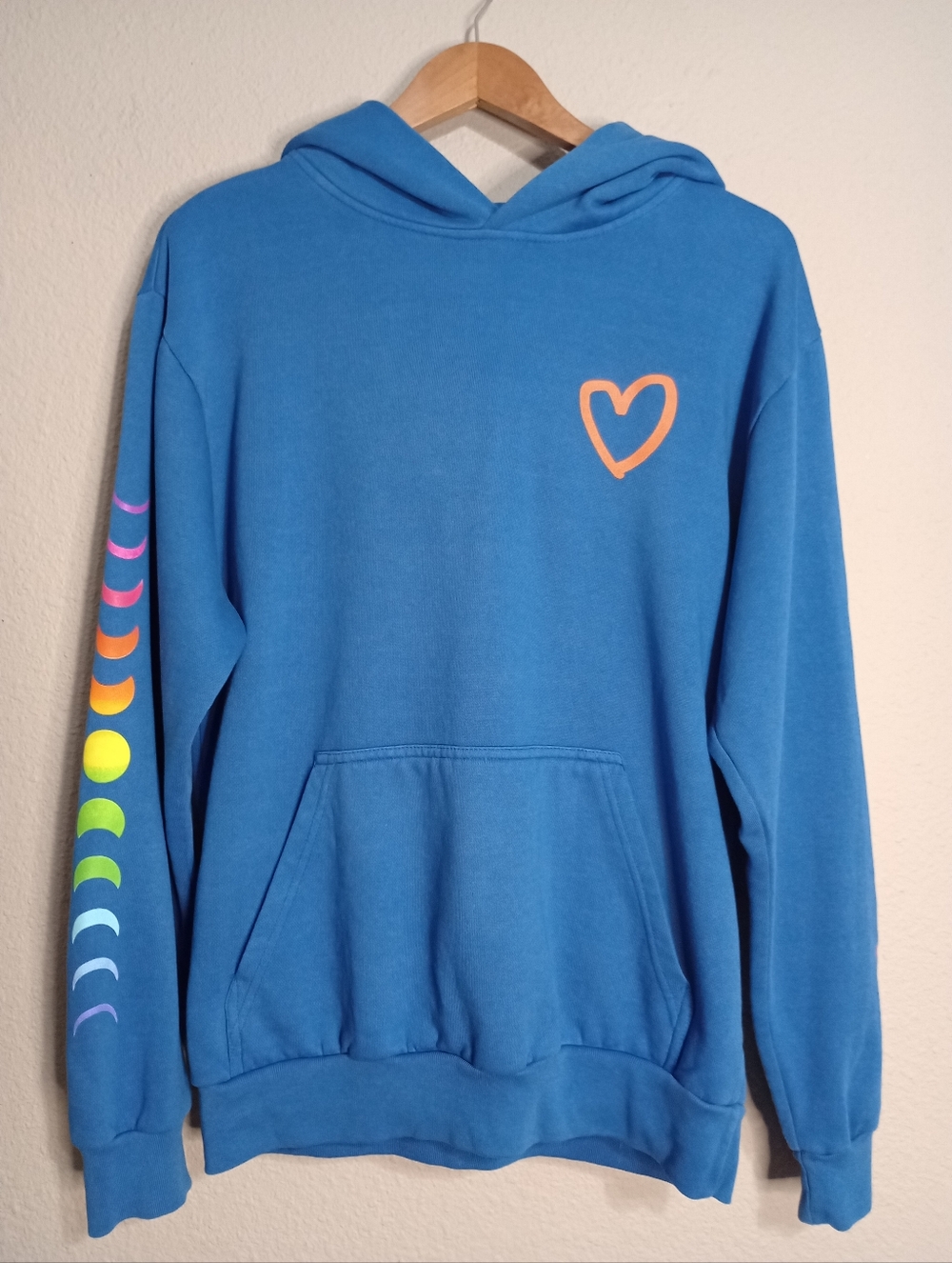 Coldplay Music of the Spheres World Tour Heart hoodie